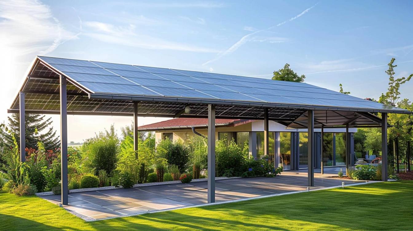 Maximisez Votre Confort En Ext Rieur Avec Un Carport Solaire Sur Mesure