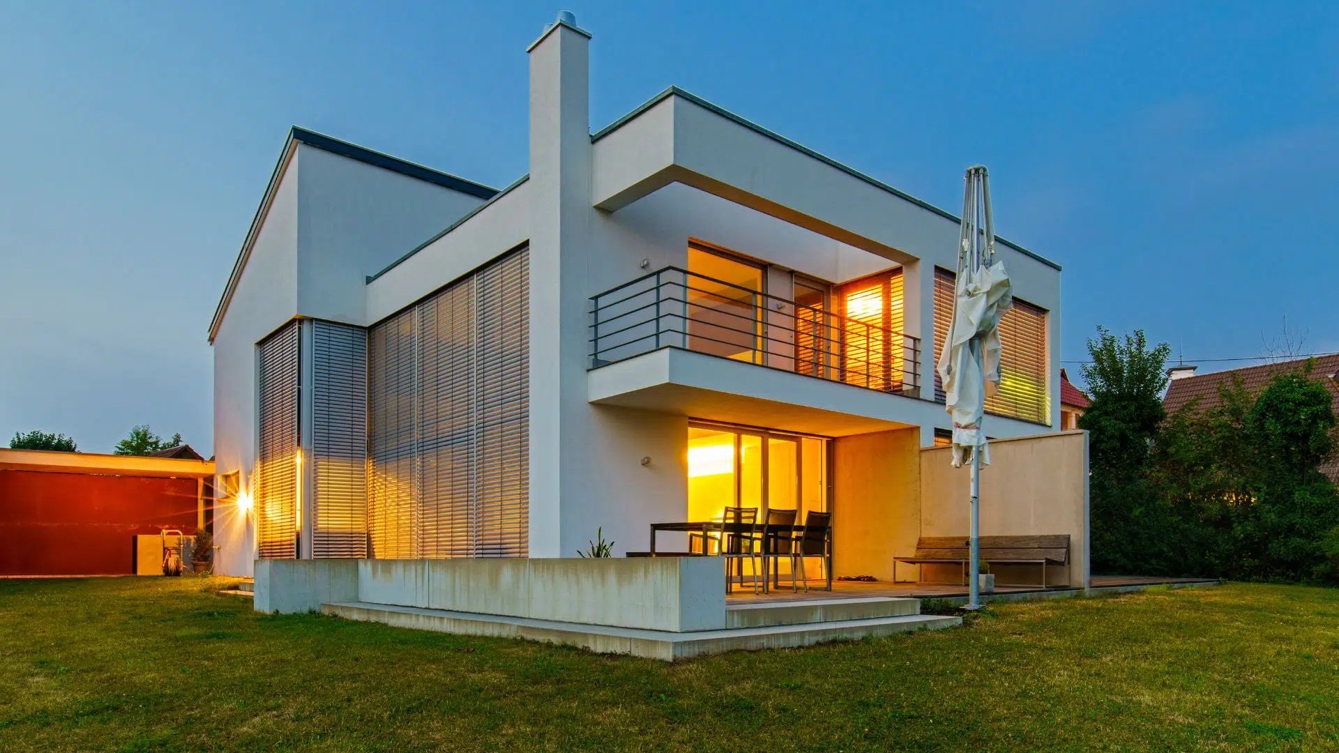 maison en béton banché