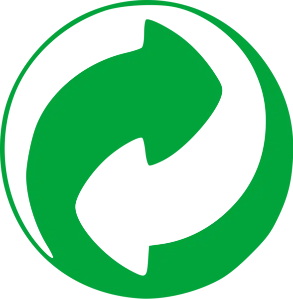 Logo symbole du point vert