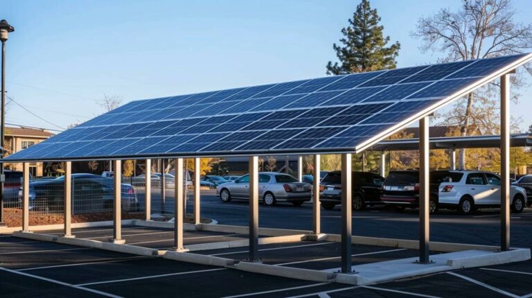 Carport solaire : solution de stockage innovante