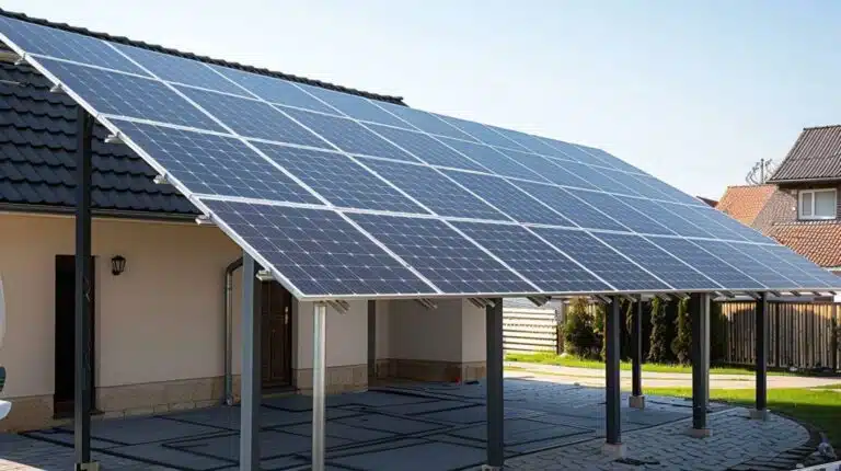 Optimisez votre carport existant avec des panneaux solaires