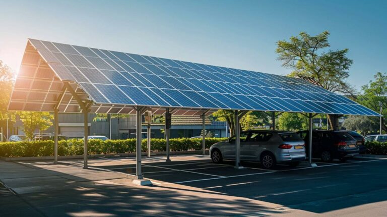 Carports solaires : l’innovation intelligente