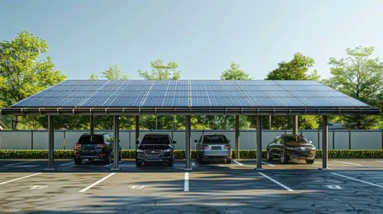 Carports solaires : une solution hybride pour une énergie renouvelable