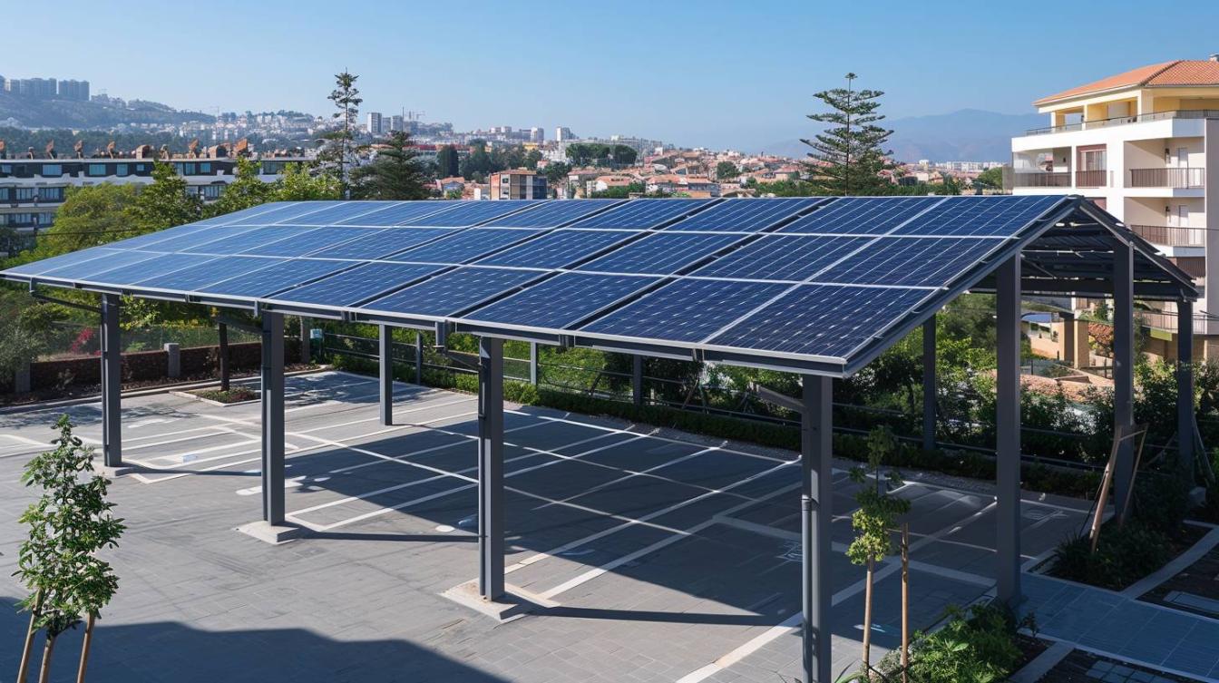 Intégration de carports solaires dans l’architecture