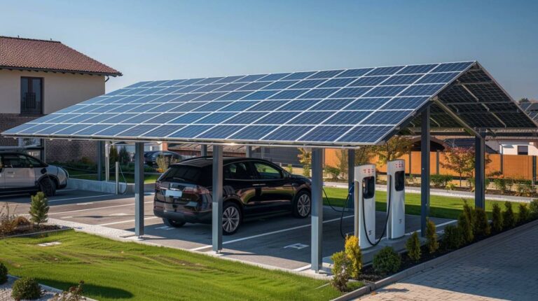 Les carports solaires connectés : l’avenir de l’énergie renouvelable